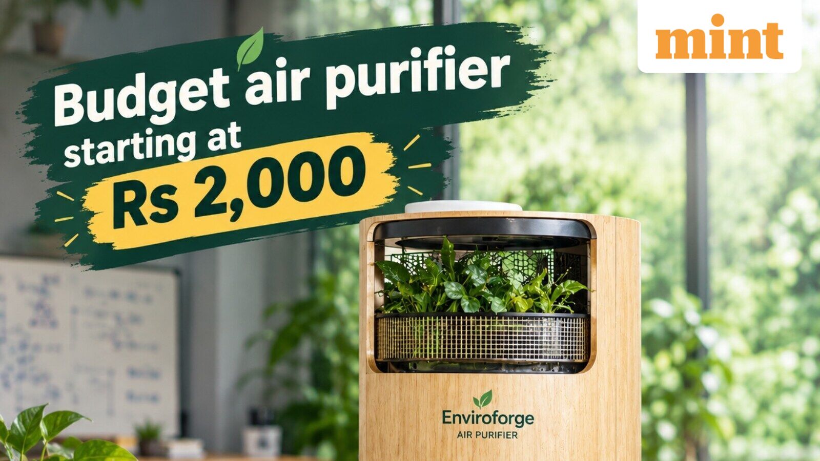 IIT Bombay scholar builds low cost air purifier starting at ₹2,000, can bring down AQI by 85% - How he did it? Details — Mint India, New Braunfels Technology news